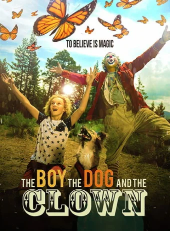 Мальчик, собака и клоун